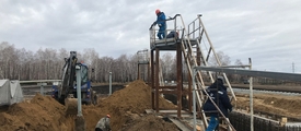 АО «Далур» завершает строительство прирельсовой базы в городе Шумиха Курганской области